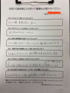 患者様の口コミ
