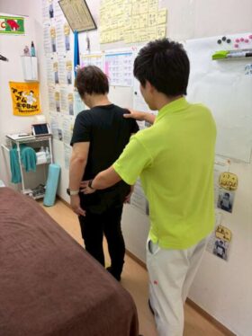 骨盤の歪みのチェック